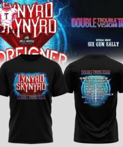 Lynyrd Skynyrd Double Trouble Double Vision Tour 2026 T Shirt