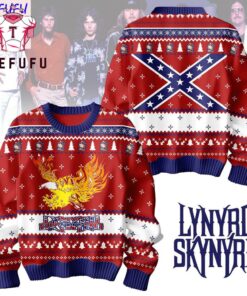 Lynyrd Skynyrd Rock Band Christmas Ugly Sweater