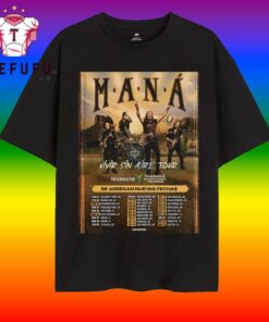 Maná 2026 Vivir Sin Aire Tour T Shirt