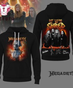 Megadeth Let There Be Shred Music Graphic Signture 2026 Hoodie
