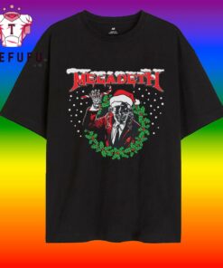 Megadeth Music Vic Christmas T Shirt