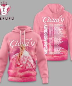 Megan Moroney Cloud 9 Pink Design Hoodie