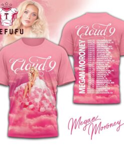 Megan Moroney Cloud 9 Pink Design T Shirt