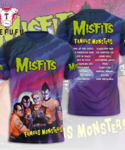 Misfits Band Famous Monsters 2026 Limited 3D Shirt
