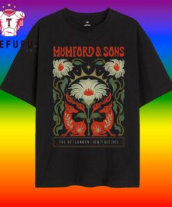 Mumford And Sons At The O2 Arena On Dec 10-11 2025 T Shirt