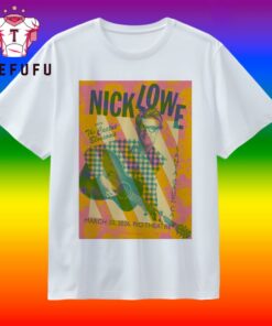 Nick Lowe At Rio Theatre On CA Mar 30 2026 T Shirt