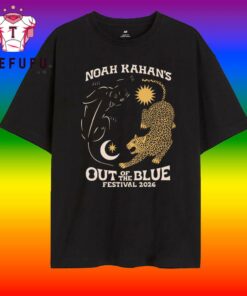 Noah Kahan 2026 Out Of The Blue Festival T Shirt