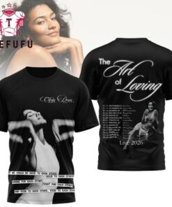 Olivia Dean The Art of Loving 2026 Tour 3D Shirt