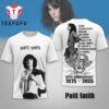 Patti Smith 1975-2025 50th Anniversary 3D Shirt