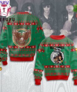 Ramones Rock Band Ugly Christmas Sweater