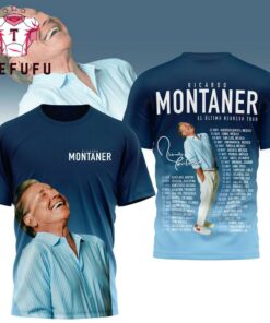 Ricado Montaner EL Ultimo Regreso 2026 Tour Special New 3D Shirt