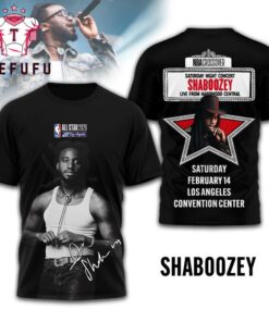 Shaboozey NBA All Star 2026 Graphic Music 3D Shirt