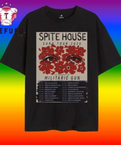 Spite House 2026 European Tour T Shirt
