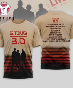 Sting 3.0 Music Special New 3D Shirt