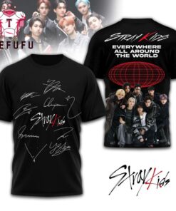 Stray Kids Everywhere All Around The World 2026 3D Shirt