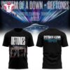 System Of A Down Deftones Tour 2025 Graphic 3D Shirt 2 System Of A Down Deftones Tour 2025 Graphic 3D Shirt