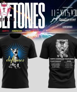 System Of A Down Deftones Tour 2025 T Shirt