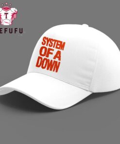 System Of A Down Estadio GNP Seguros CDMX 2026 White Cap