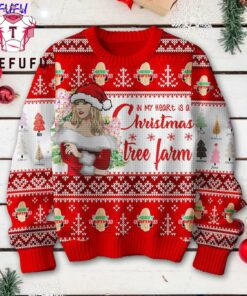 Taylor Swift Christmas Tree Farm Limited Edition Ugly Sweater