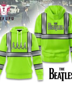 The Beatles Hi-Vis Safety Limited Hoodie Shirt