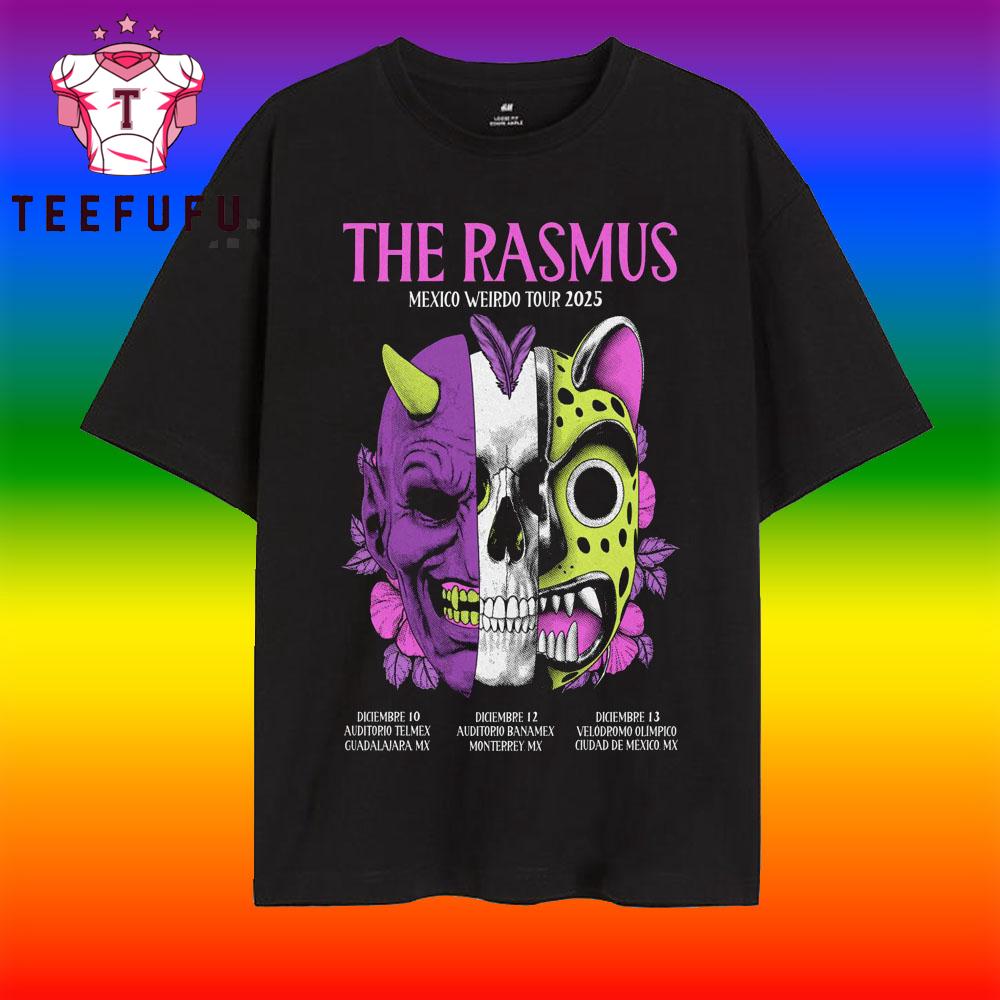The Rasmus Mexico Tour December 2025 T Shirt