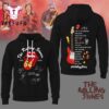 The Rolling Stones 1962-2026 Logo Music Signature Hoodie