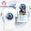 The Who North American Farewell Tour 2025 Graphic Music White T Shirt