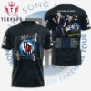 The Who the Song is Over North American Farewell Tour Black 3D Shirt