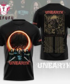 Unearth Music Band Tour 2026 T Shirt