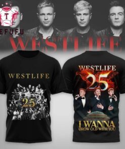 West Life 25th Anniversary 3D Shirt