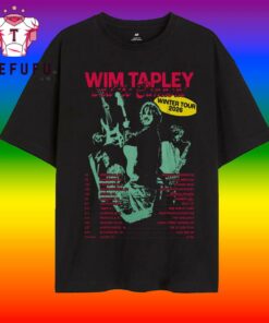 Wim Tapley And The Cannons Tour Winter 2026 T Shirt
