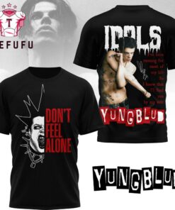 Yungblud Don't Feel Alone 2026 Unisex Black T Shirt