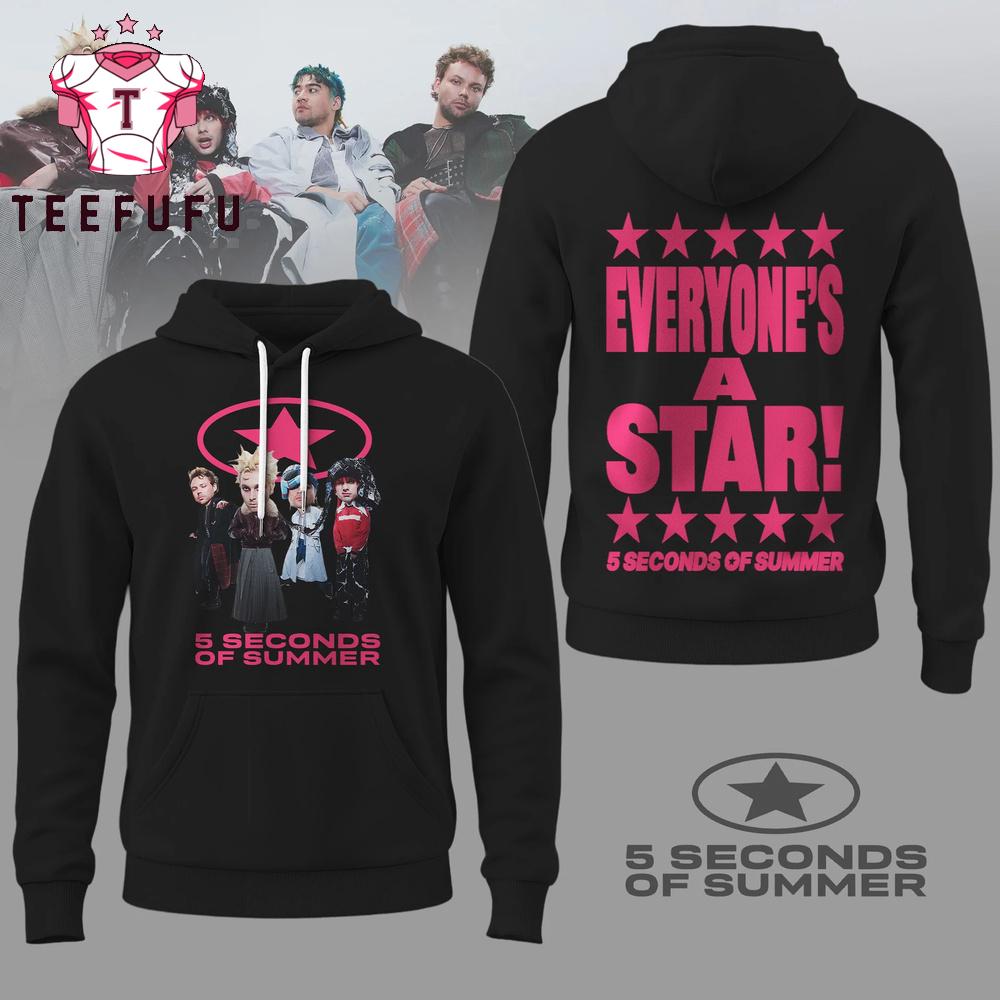 5 Seconds of Summer 5SOS Everyone's A Star 2026 Hoodie