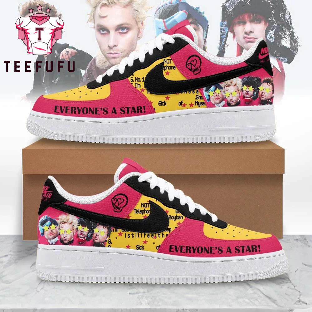 5 Seconds of Summer Music 2026 Air Force 1 Shoes Sneaker