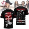 Aerosmith Yungblud One More Time 2026 Black T Shirt