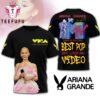 Ariana Grande MTV Video Music Awards 2025 Black T Shirt
