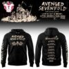 Avenged Sevenfold Life is But A Dream Latin America Tour 2026 Black Hoodie 2 Avenged Sevenfold Life is But A Dream Latin America Tour 2026 Black Hoodie