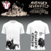 Avenged Sevenfold Life is But A Dream Latin America Tour 2026 White T Shirt