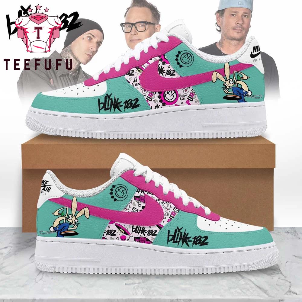 Blink 182 2026 Music Air Force 1 Shoes Sneaker