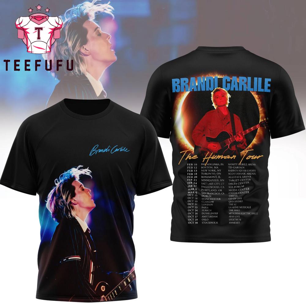 Brandi Carlile the Human Tour 2026 3D Shirt