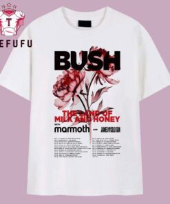 BUSH Spring 2026 Tour Vintage T Shirt