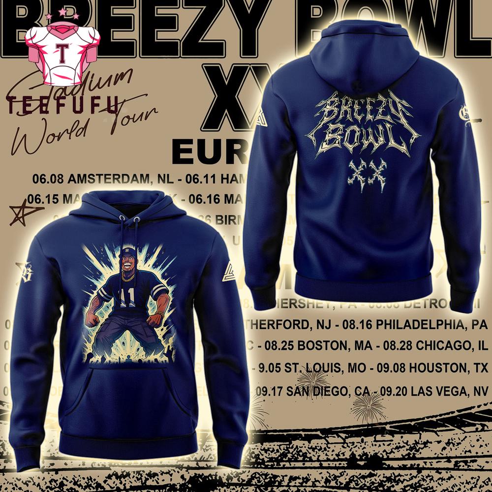 Chris Brown Breezy Bowl XX Limited Edition Hoodie