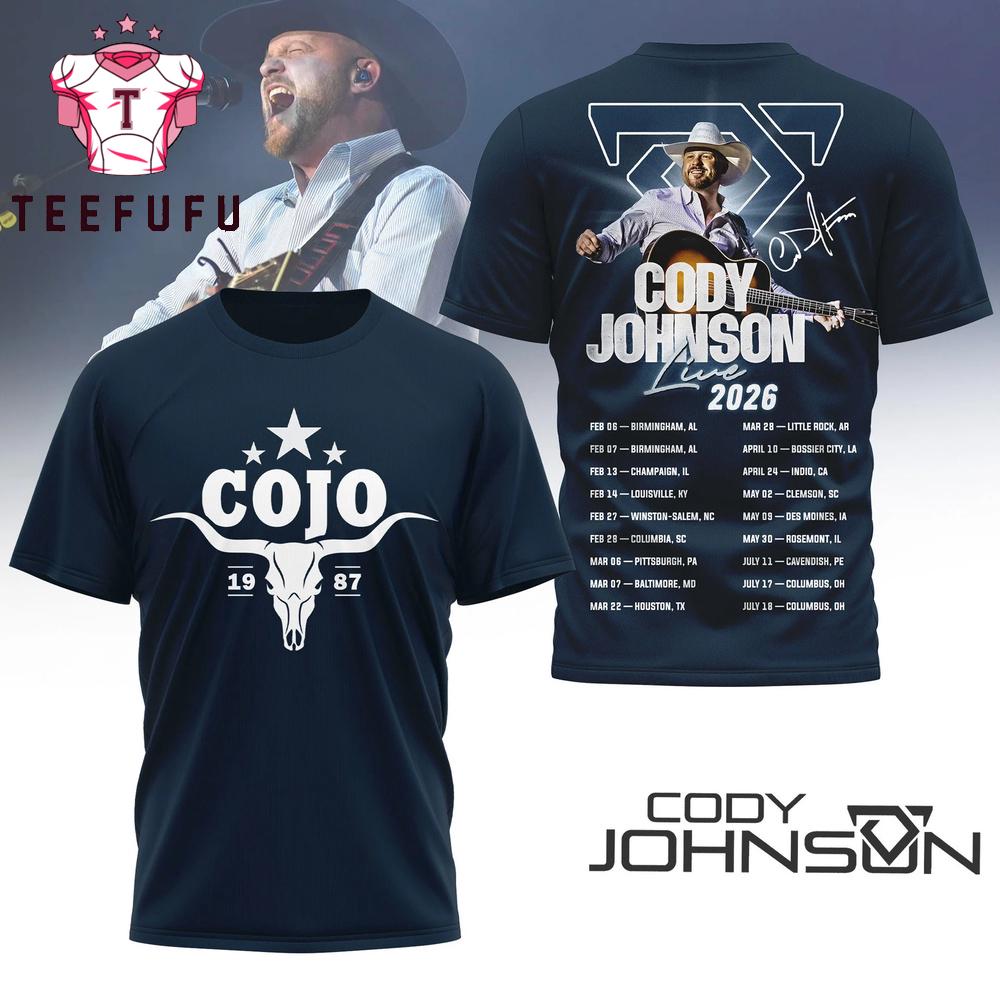 Cody Johnson Live 2026 Special New T Shirt