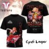 Cyndi Lauper Rock And Roll Hall of Fame Induction 2025 Signature Black T Shirt