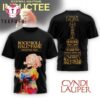 Cyndi Lauper Rock & Roll Hall of Fame 2025 Black T Shirt