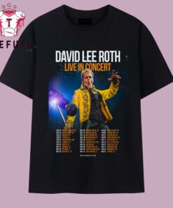 David Lee Roth Tour 2026 T Shirt