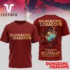Dungeons Dragons 52 Years 1975-2026 Limited Edition Red T Shirt