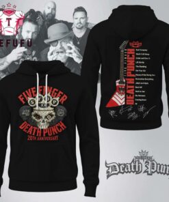 Five Finger Death Punch 20th Anniversary 2026 Hoodie