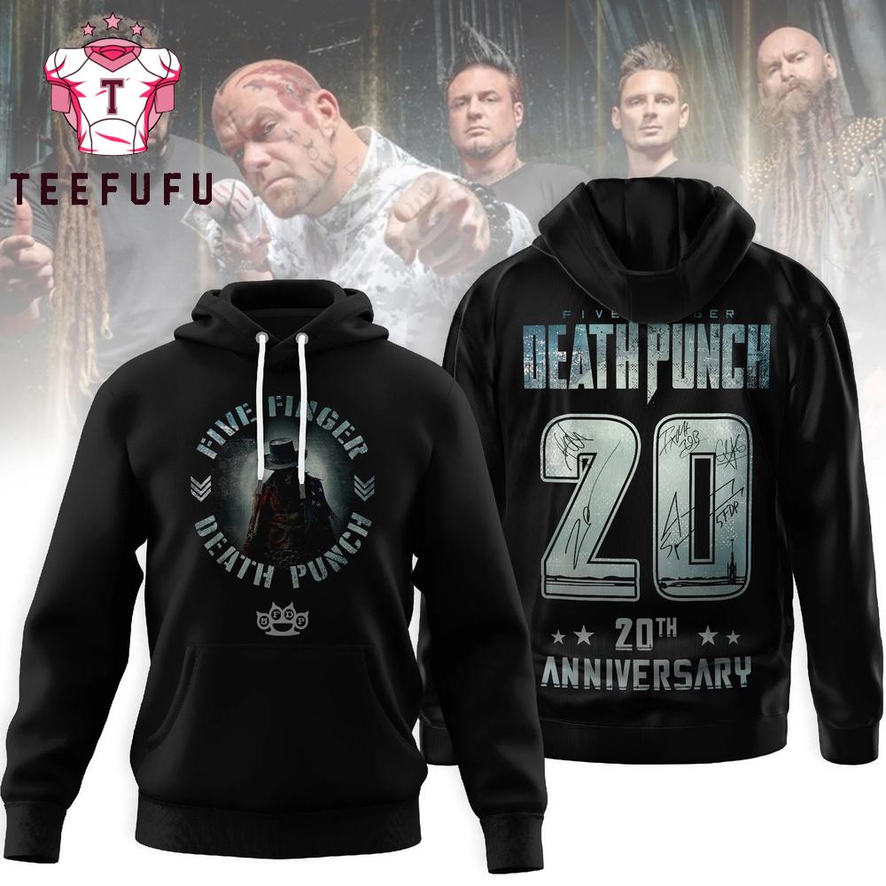 Five Finger Death Punch 20th Anniversary Hoodie