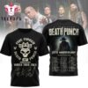 Five Finger Death Punch Wolrd Tour 2026 T Shirt
